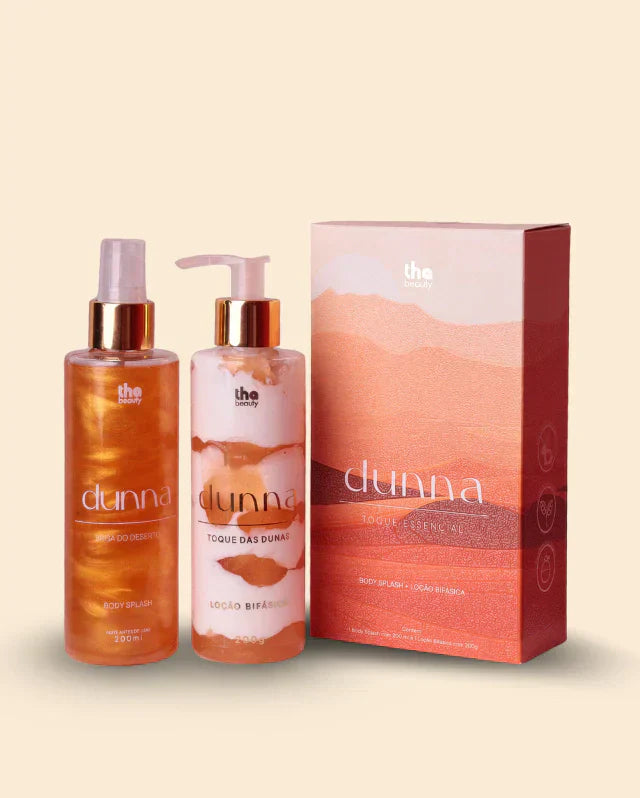 Kit Dunna: Body Splash + Loção Hidratante